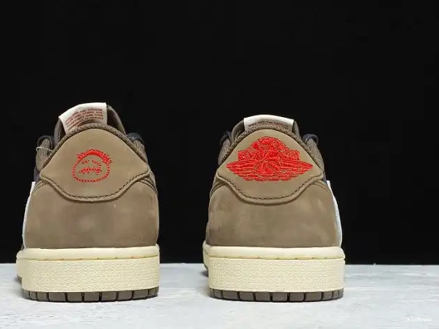 Rep MAX Scott Air SP CQ4277-001 Dark OG 1 Jordan Mocha Low Travis x 0419